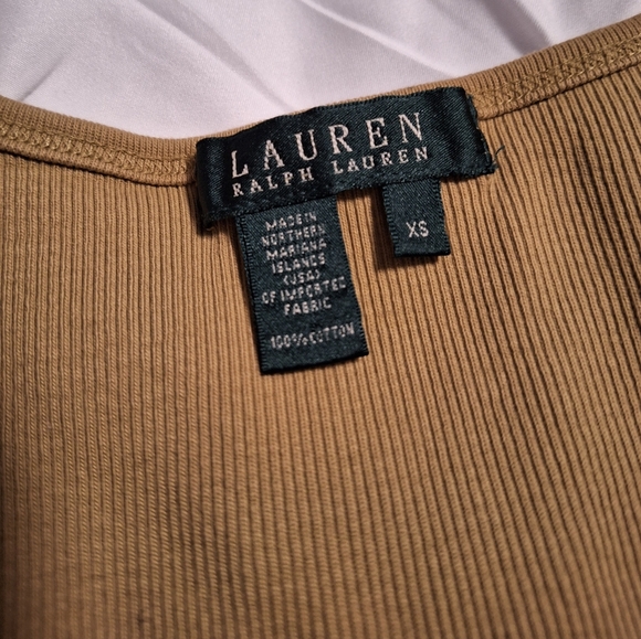 LAUREN - RALPH LAUREN PALE GOLD TANK - Picture 8 of 11